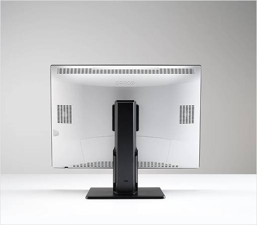 Back of computer screen