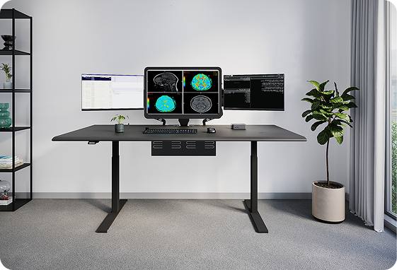 At home workstation